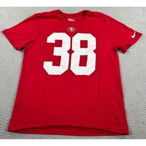Nike Shirt San Francisco 49ers Jarryd Hayne #38 Mens Large Red  Football‎ Sports